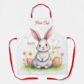 Modern Cute Easter Bunny And Eggs Collection Schort (Voorkant)