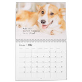 Modern Cute Funny Corgi Dogs Foto's Kalender (Jan 2026)