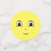 Modern Cute Happy Faces Confetti (Kleine voorkant)