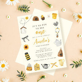 Modern Cute het is zo leuk om één te zijn 1e verja Kaart