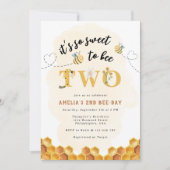 Modern Cute Het is zo lief om twee tweede verjaard Kaart (Voorkant)