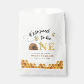 Modern Cute Het is zo lief om voor de eerste verja Bedankzakje (Voorkant)