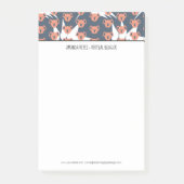 Modern Cute Koala en Tropical Leaf Post-it® Notes (Voorkant)