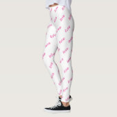 Modern Cute Love Leggings (Links)
