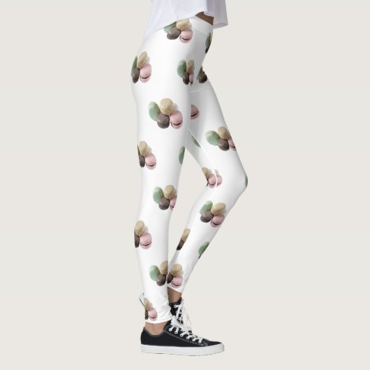 Modern Cute Macaroon Leggings