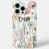 Modern cute pink spring flowers Case-Mate iPhone c Case (Achterkant)