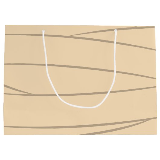 Modern Cute Typography Mummy Monster Halloween Groot Cadeauzakje (Achterkant)