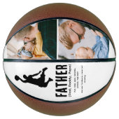 Modern Cute VADER Definitie 2 Foto Basketbal (Voorkant)