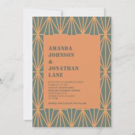 Modern Cutty Sark & Raw Sienna Pattern Weddenschap Kaart