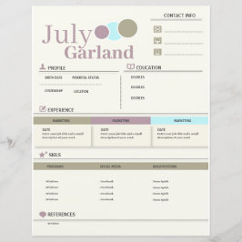 Modern CV - Volledig  hervatten