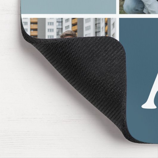 Modern 'DAD' 3 foto cadeau Muismat (Hoek)