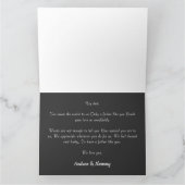 Modern Dad 8 Foto Collage Vaderdag cadeau Kaart (Binnen)