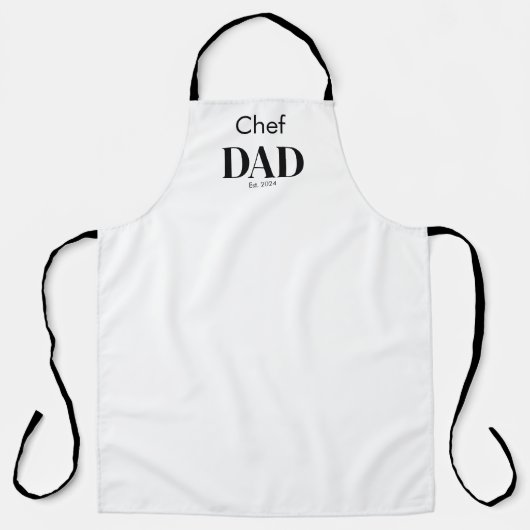 Modern Dad Established  Schort (Voorkant)