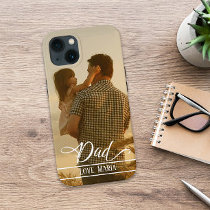 Modern Dad Stylish Photo Trendy Case-Mate iPhone Case