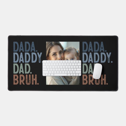 Modern DADA DADDY DAD BRUH FOTO VADERDAG Bureaumat (Keyboard & Muis)