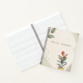 Modern Daily Journal Notitieboek (Binnen)