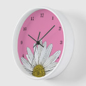 Modern Daisy Country Floral Pink (Hoek)