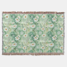 Modern Daisy Flowers Winter