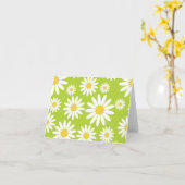 Modern Daisy Kaart (Gele Bloem)