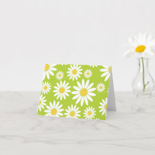 Modern Daisy Kaart