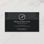 Modern Damask Company Visitekaartje 01 - Stijlvol (Achterkant)