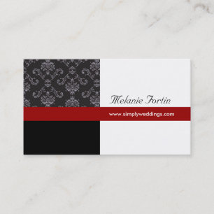 Modern Damask Visitekaartjes