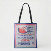 Modern Dance Advertentie Print Tas (Voorkant)