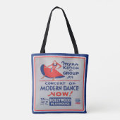 Modern Dance Advertentie Print Tas (Achterkant)