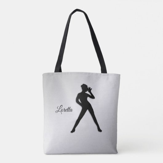 Modern Dance Bag Tote Bag (Achterkant)
