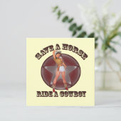 Modern Dance Fun vrijgezellenfeest Kaart (Staand voorkant)