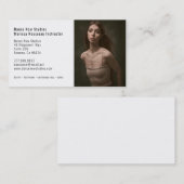 Modern Dance Instructor Photo Visitekaartje (Voorkant / Achterkant)