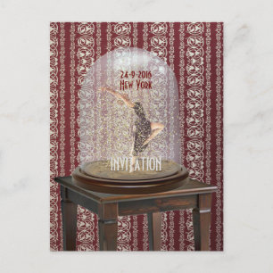 MODERN DANCE INVITATIE BRIEFKAART