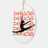 Modern Dance Keramisch Ornament (Links)