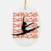 Modern Dance Keramisch Ornament (Voorkant)