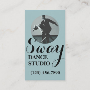 Modern Dance Lessons, Dance Studio Visitekaartje