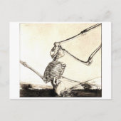 Modern Dance Macabre briefkaart (Voorkant)