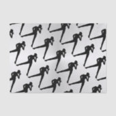 Modern Dance Silver Tissuepapier (Voorkant)