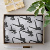 Modern Dance Silver Tissuepapier (Geschenk)