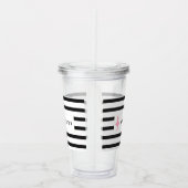 Modern Dance Teacher Personalized Acryl Drinkbeker (Rechts)