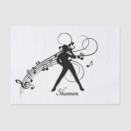 Modern Dance Tissuepapier (Voorkant)