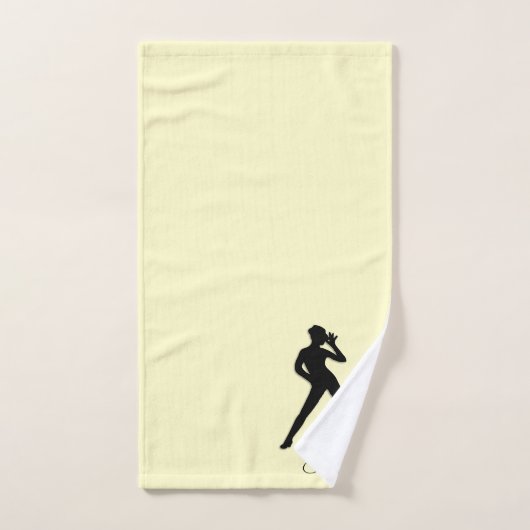Modern Dance Yellow Bad Handdoek (Handdoek)