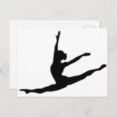 Modern Dancer Briefkaart (Voorkant / Achterkant)