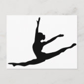 Modern Dancer Briefkaart (Voorkant)