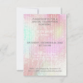 Modern Dancer Disco Club Urban Club Vip Invitation Kaart (Achterkant)