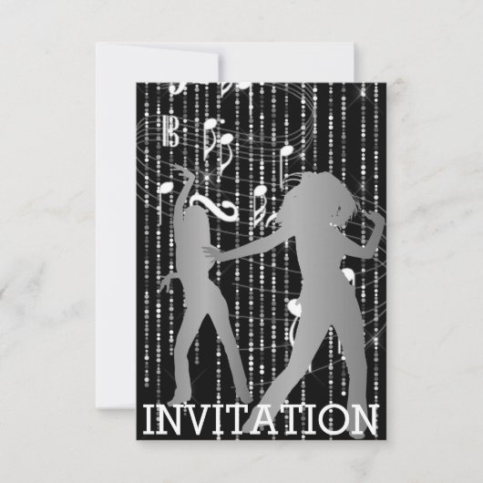 Modern Dancer Hip Hop Urban Club Vip Kaart (Voorkant)