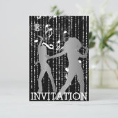 Modern Dancer Hip Hop Urban Club Vip Kaart (Staand voorkant)