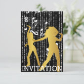 Modern Dancer Hip Hop Urban Club Vip Kaart (Staand voorkant)