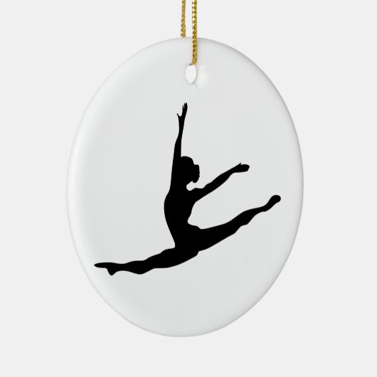 Modern Dancer Keramisch Ornament (Rechts)