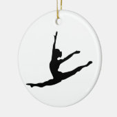 Modern Dancer Keramisch Ornament (Links)