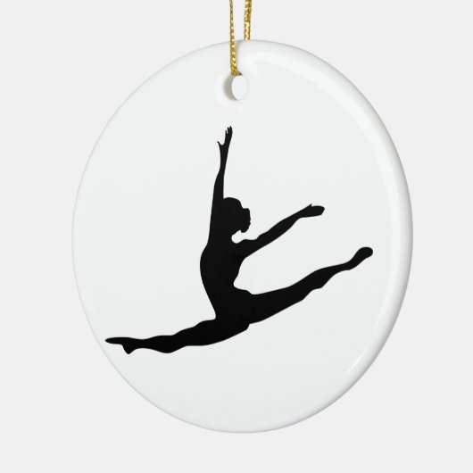 Modern Dancer Keramisch Ornament (Links)
